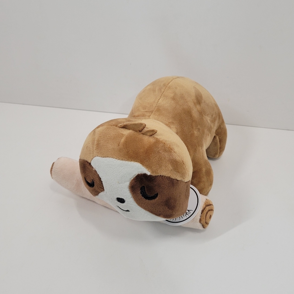 Follow Your Legend Larry The Sloth With Branch Plush Stuffed Animal 8” NWT